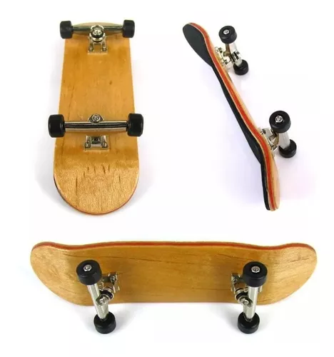 Skate Dedo Profissional Fingerboard De Madeira Brinquedo Top, Magalu  Empresas