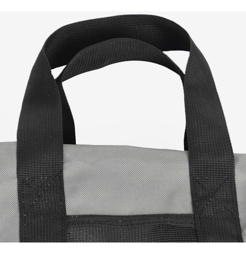 2 Portador De Viaje Para Mascotas De Lado Suave, Bolsa Gris