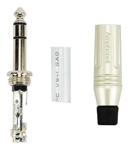 Cabo De Microfone P10 Estereo Para Xlr Amphenol 30 M
