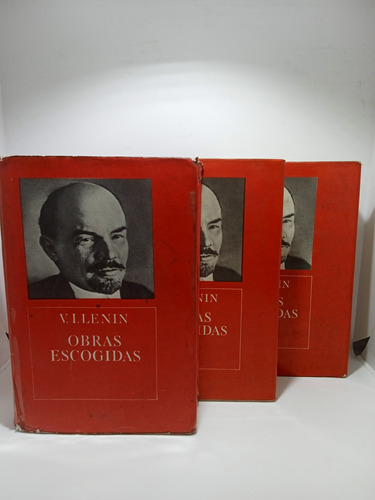 Lenin - Obras Escogidas - 3 Tomos - Política 
