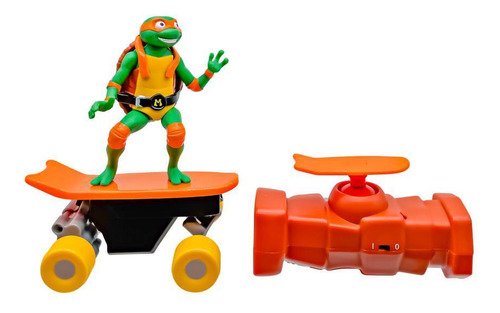 Tartarugas Ninja - Personagem Sobre Skate - Michelangelo