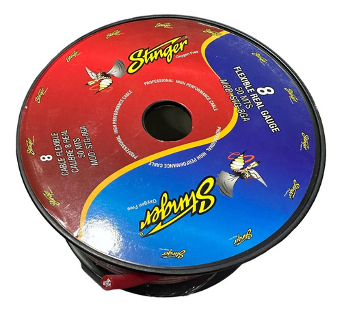 Cable P/audio Calibre 8 Stinger Oxygen Free 50mt