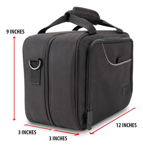 Estojo De Mixagem De Dj De Áudio Compacto Usa Gear - Bolsa D