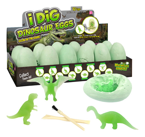 Brinquedo De Escavação Arqueológico Diy Para Dinossauros Inf