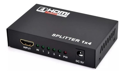 Splitter Hdmi 1x4 Full Hd 1080p