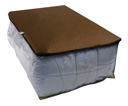 2 Peças Organizador Porta Edredom Cobertor Toalha 60x45x30cm