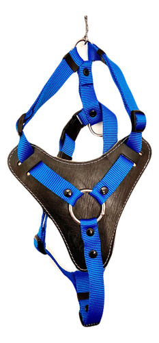 Pechera Ajustable Grande De Peto Nylon/piel
