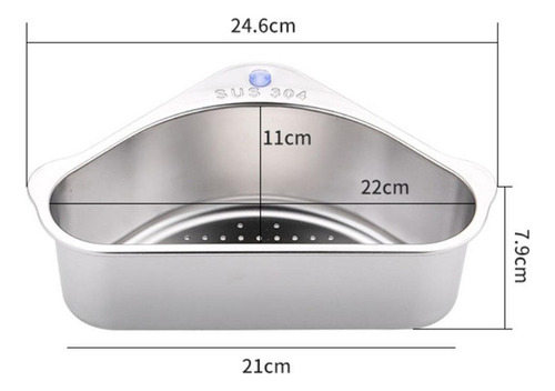 P Colador Triangular Para Fregadero Fregadero De Cocina
