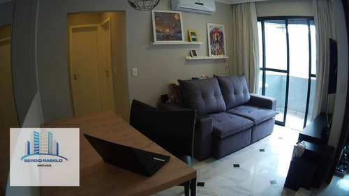 Imagem 3 de 8 de Apartamento Com 1 Dormitório À Venda, 45 M² Por R$ 600.000 - Moema - São Paulo/sp - Ap3408