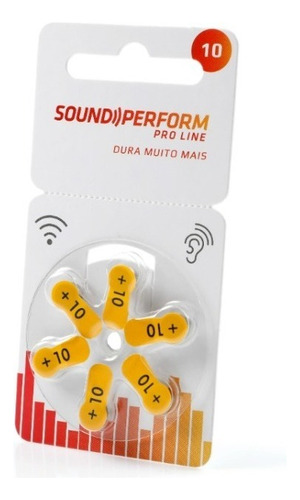 Pilha Sound Perform P10/pr70(60 Pilhas) Em 24 Hora