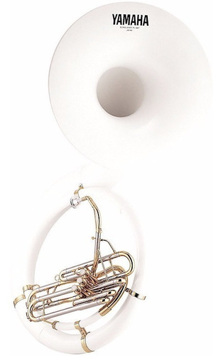 Tuba Sousafón Yamaha Blanco Abs En Bbb Ysh301-ii