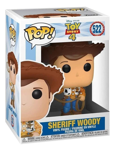 Funko Pop Toy Story 4 - Woody #522