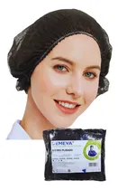 Comprar Cofia Gorro Cubrepelo Plisado Desechable Demeva 100 Piezas Fragancia Negro