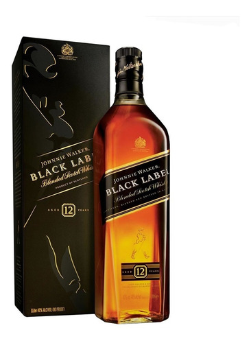 Whisky Johnnie Walker Black Label 1lt.