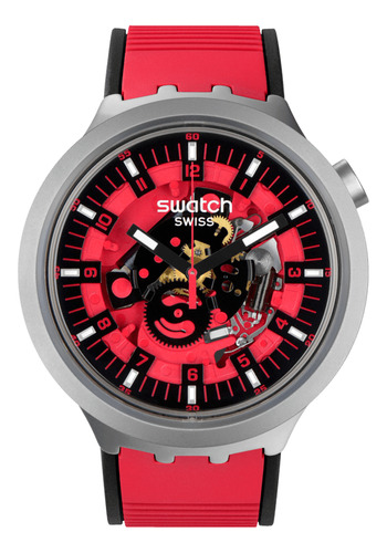 Reloj Swatch Red Juicy Big Bold Irony Sb07s110