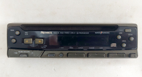 Pioneer Premier Deh-346 Deh-36 Somente A Frente Funcionando (Usado)