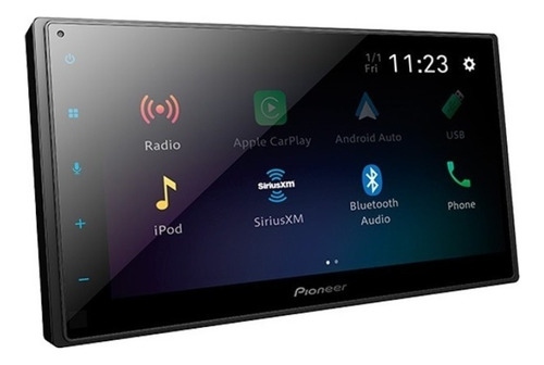 . Radio Carro Pioneer Pantalla Carplay Android Auto