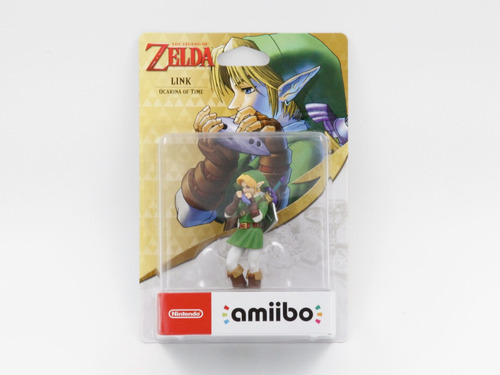 Amiibo Link Ocarina Of Time - Completo, Veja Fotos!