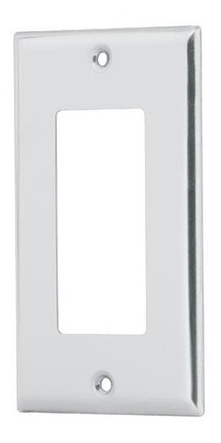 Placa 1 Ventana Ace. Inox. Classic Voltech 46421