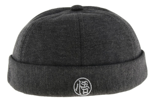 Gorro Docker De Fieltro De Lana Ajustable Para Hombre, Color