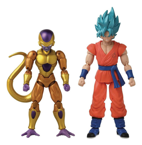 Paquete De Batalla Dragon Stars Goku Vs Frieza 15 Cm