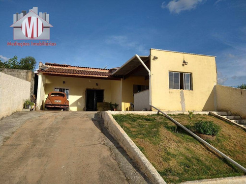 Imagem 3 de 19 de Linda Chácara Com 2 Dormitórios, Piscina, Edícula, Jardim, Ótima Localização, À Venda, 484 M² Por R$ 235.000 - Zona Rural - Bragança Paulista/sp - Ch0855