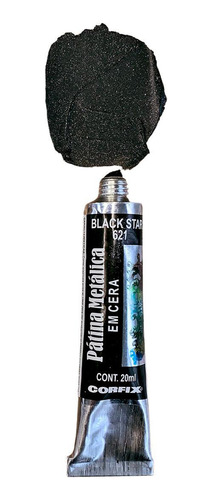 Patina Metalica Em Cera Corfix 621 Black Star 20ml