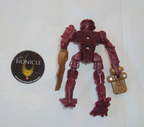 Brinquedo Mc Donalds - Bionicle Com Disco - Coleção 2006 (Usado)