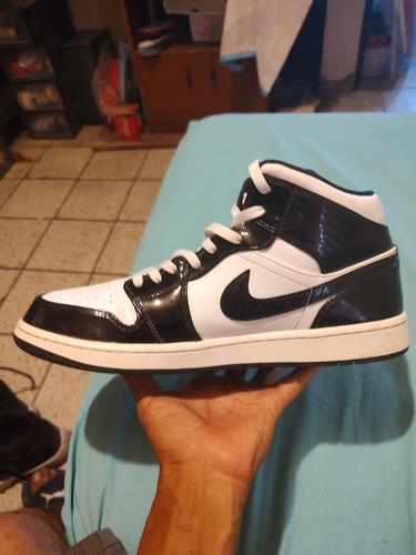 Tenis Jordan Retro 1 Mid Carbon Fiber All-estar 31mx (Usado)