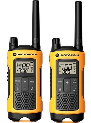 Rádio bidirecional Motorola T400mc 22 canais, cor amarela