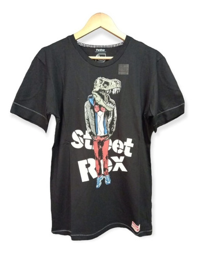 Remera Manga Corta Street Rex Jersey | Panther (15309)