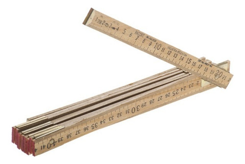 Pack Metros De Madera De 2mts 3 Unidades Y 1 Mt 4 Unidades
