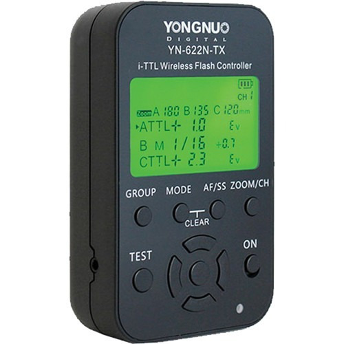 Radio Flash Yongnuo Yn-622 Tx Controlador Flash S/fio Nikon
