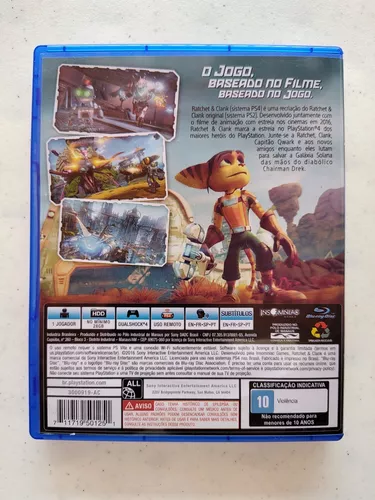 Combo Jogo Infantil Crash Trilogy + Ratchet & Clank Ps4 + Nf