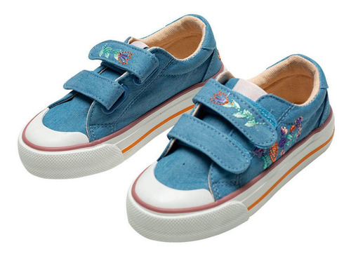 Zapatilla Bebe Niña Denim Pillin