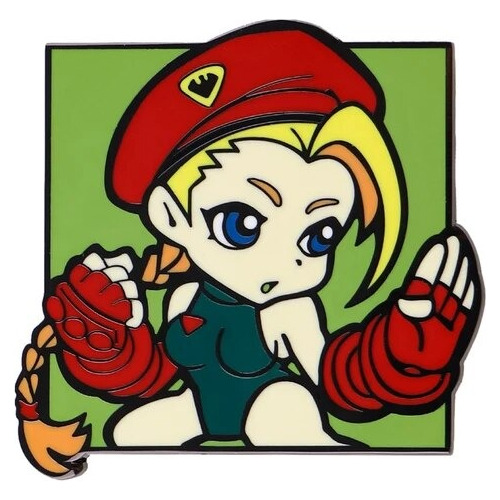 Pins De Cammy White / Street Fighter / Broches Metálicos