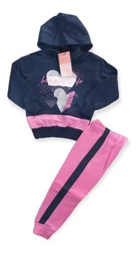 Conjunto Pants Y Sudadera Para Niña Afelpados