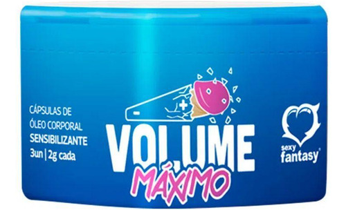 Capsulas Oleo Corporal Sensibilizante Volume Maximo 3