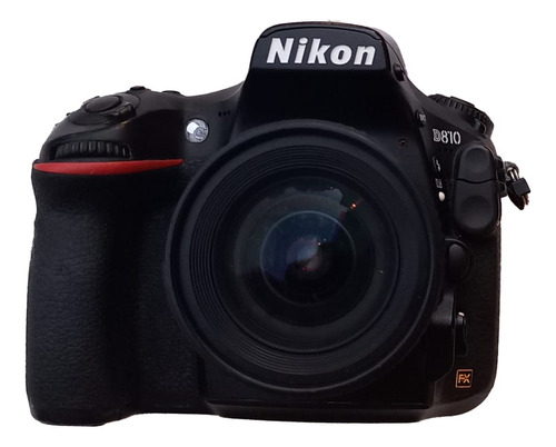  Nikon D810 Dslr Con Lente Fija 50 Mm 1.8 F Y Extras