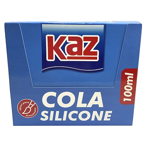 Cola De Silicone 100ml Domestico E Artesanato 12 Unidades Cor Transparente