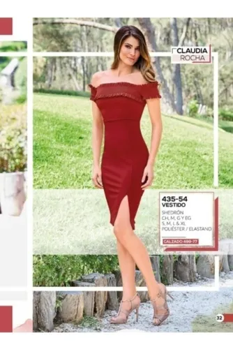 Vestido Cklass 435 54 Shedron Outlet saldos Mchn