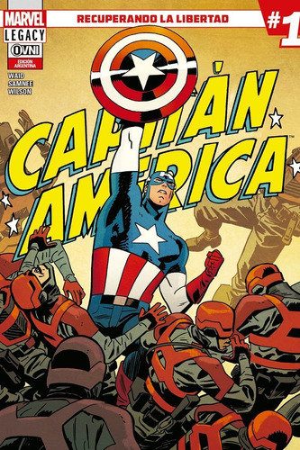 Cómic, Marvel, Capitán América (legacy) Vol. 1. Ovni Press