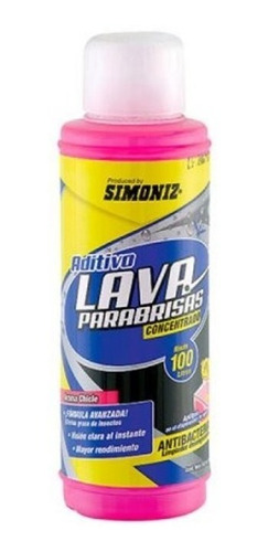 Lava Limpia Parabrisas Olor A Chicle 500cc Simoniz