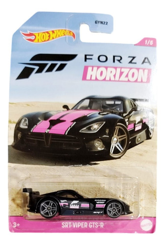 Hotwheels Srt Viper Gts-r Forza Horizon Negro