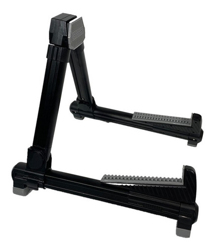 Imagen 3 de 3 de Soporte Guitarra Bajo Aluminio Plegable Creep Ys-301a Silver