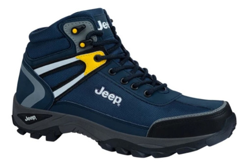 Bota Hiker Jeep Todoterreno 7450 Azul Marino Hombre 1136852