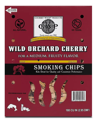 Astillas Ahumar Gourmet Wood Cherry Wild 1 Kg
