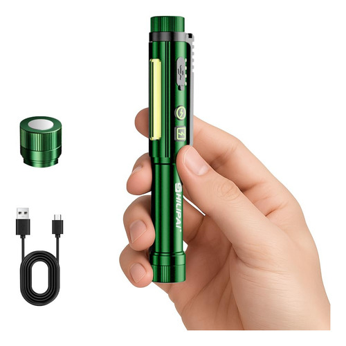 Flashlight Shilipai Pocket Edc Ultra-light Waterproof Green