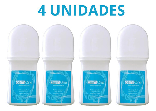 Kit 4 Desodorante Roll-on Antitranspirante - Blaky Friday Fragrância Neutra