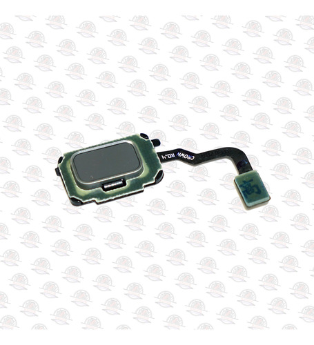 Flex Sensor Huella Para Galaxy Note 9 N960 Plata Cromo